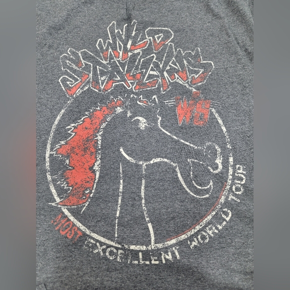 Wyld Stallyns World Tour Tee Bill & Ted - Picture 2 of 7